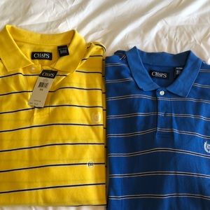 Chaps polo shirts for men size XXL